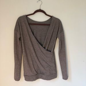 Banana Republic Long Sleeve Reversible Top